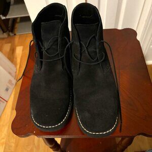 Cole Haan Black Suede waterproof boots